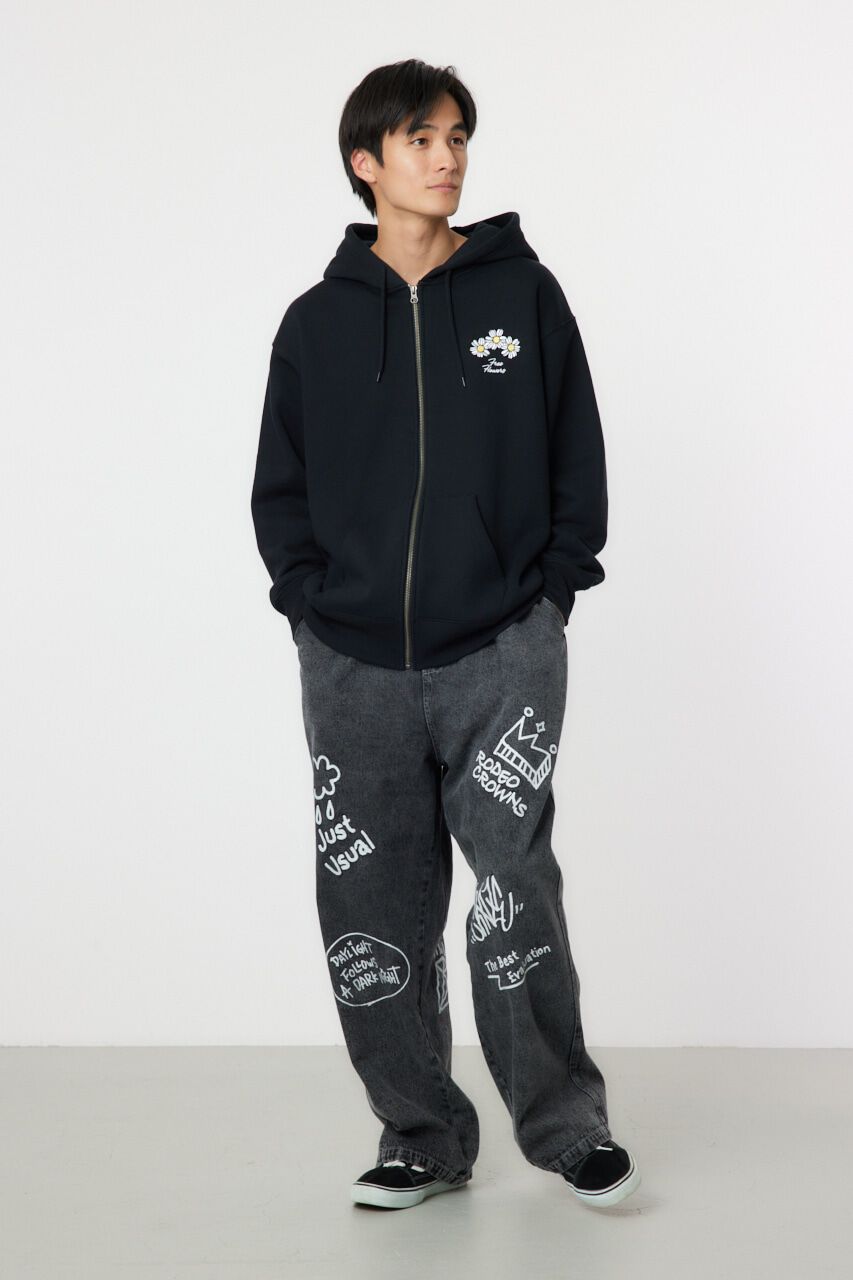 RODEO CROWNS「rakugaki デニムパンツ」|デニム|