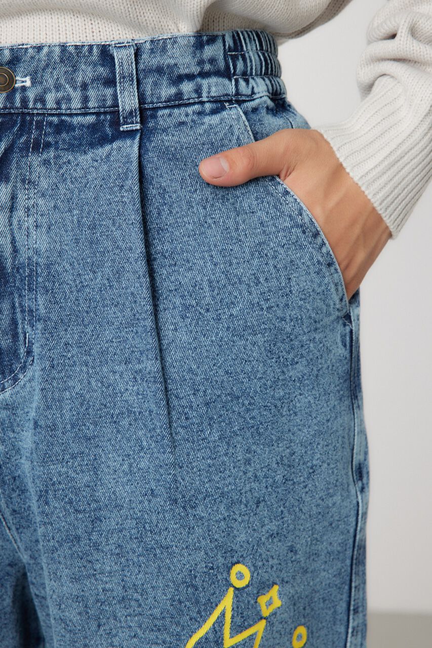 RODEO CROWNS「rakugaki デニムパンツ」|デニム|