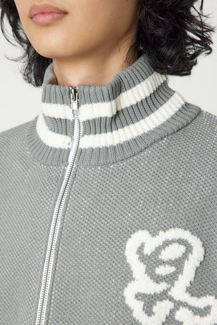 RODEO CROWNS「zipニットスタジャン」|ブルゾン・スタジャン|