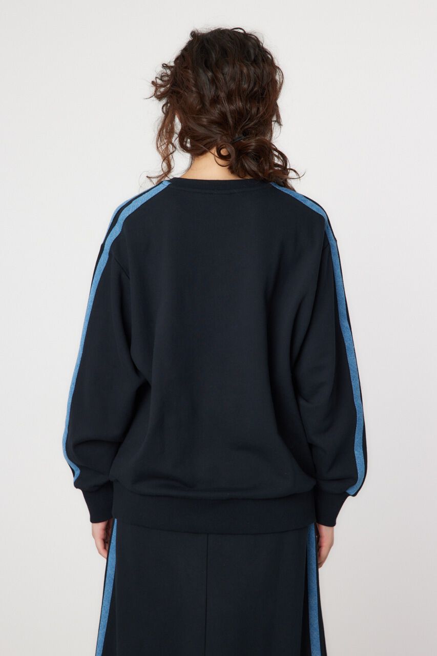 RODEO CROWNS「デニムラインスウェットトップス」|パーカー|