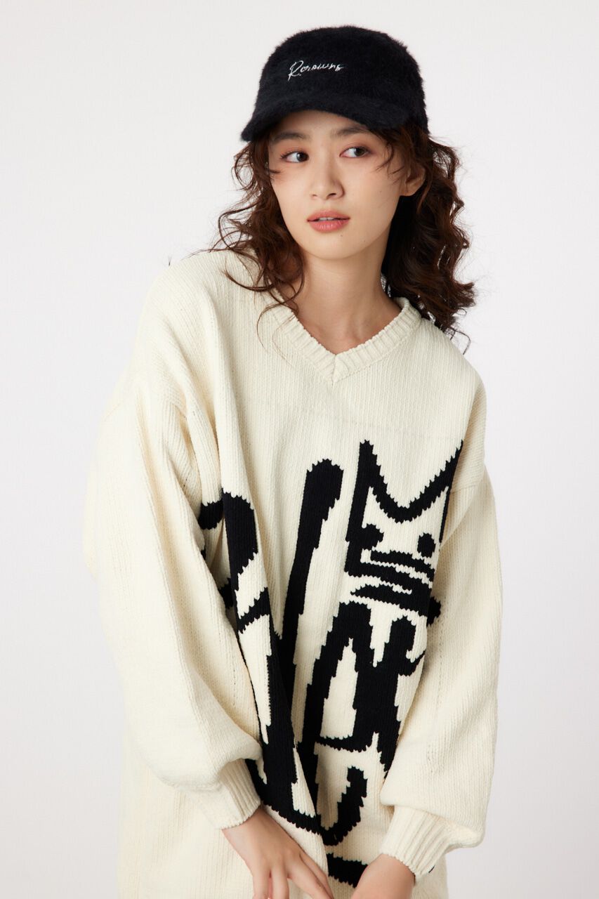 RODEO CROWNS「2WAY モールロゴニットワンピース」|ワンピース|