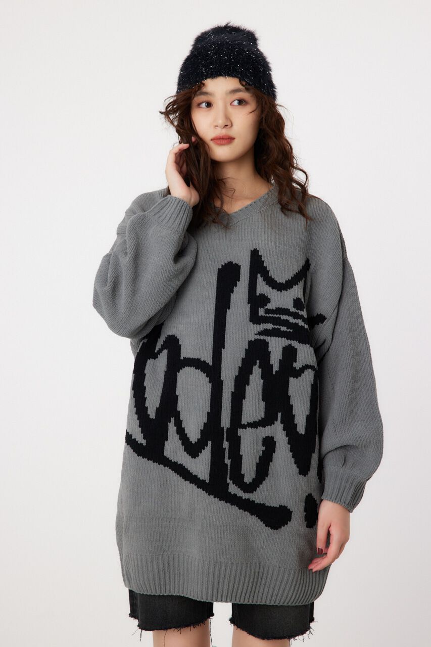 RODEO CROWNS「2WAY モールロゴニットワンピース」|ワンピース|