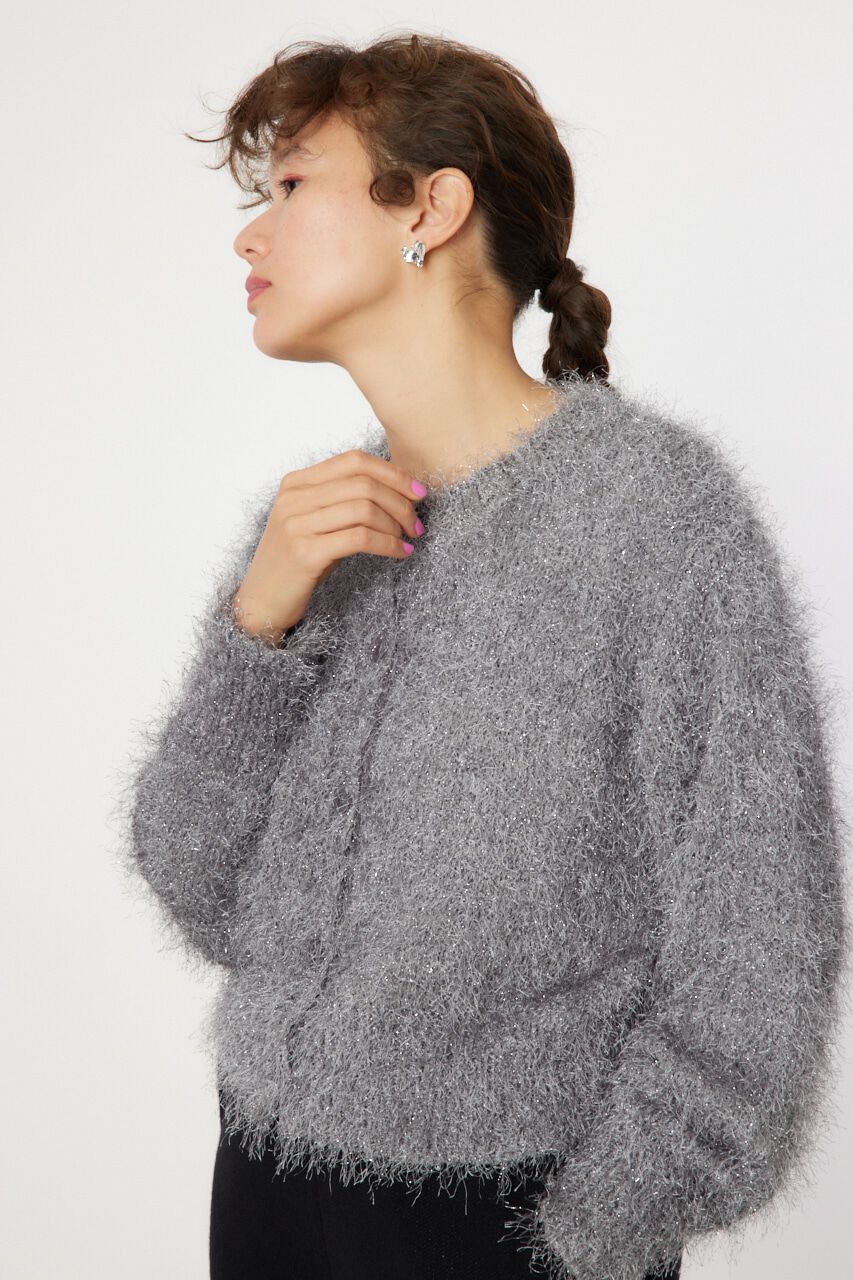 RODEO CROWNS「ラメシャギーニットカーディガン」|カーディガン|