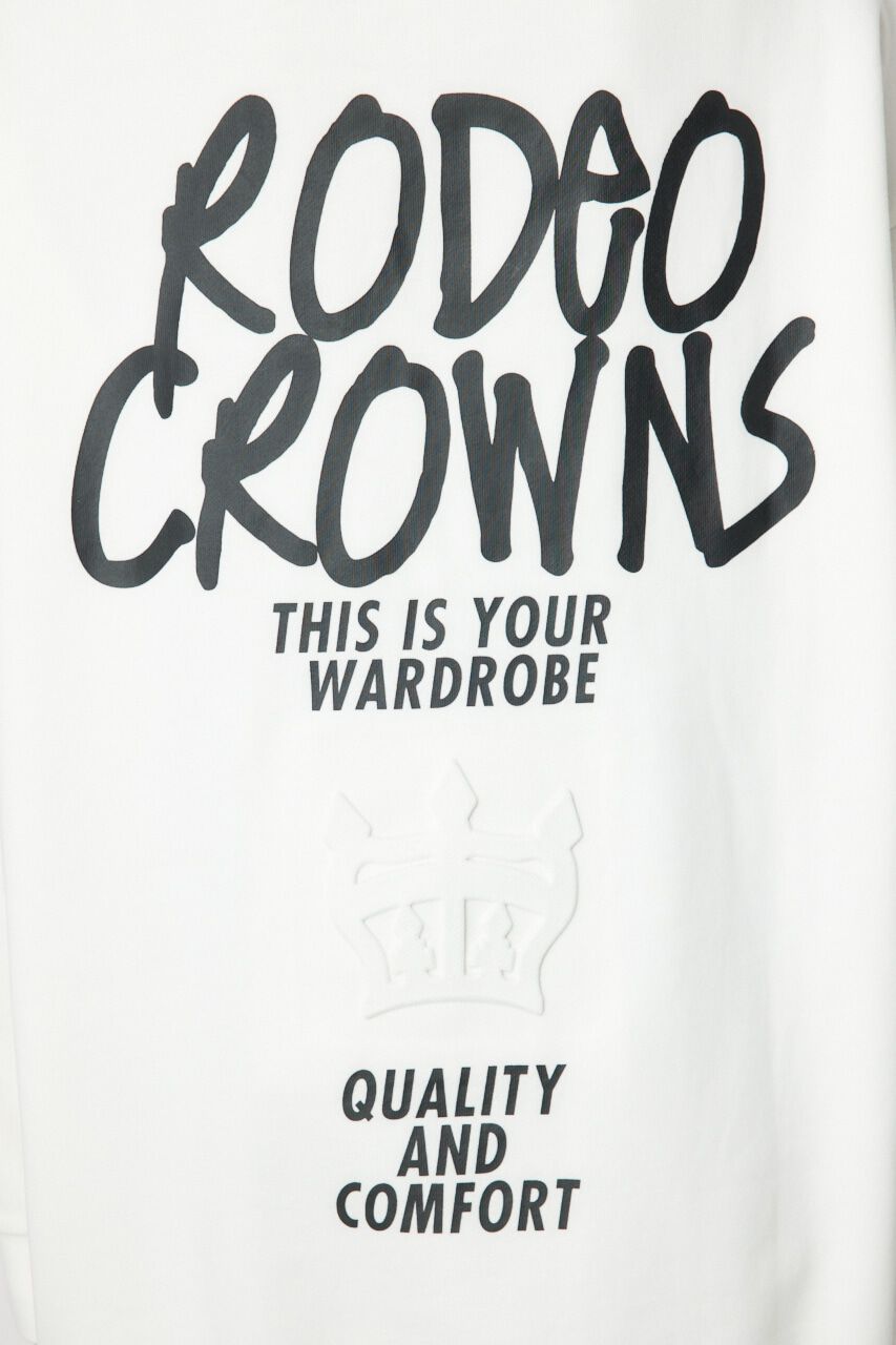 RODEO CROWNS「クラウンエンボス LOGO パーカーワンピース」|ワンピース|