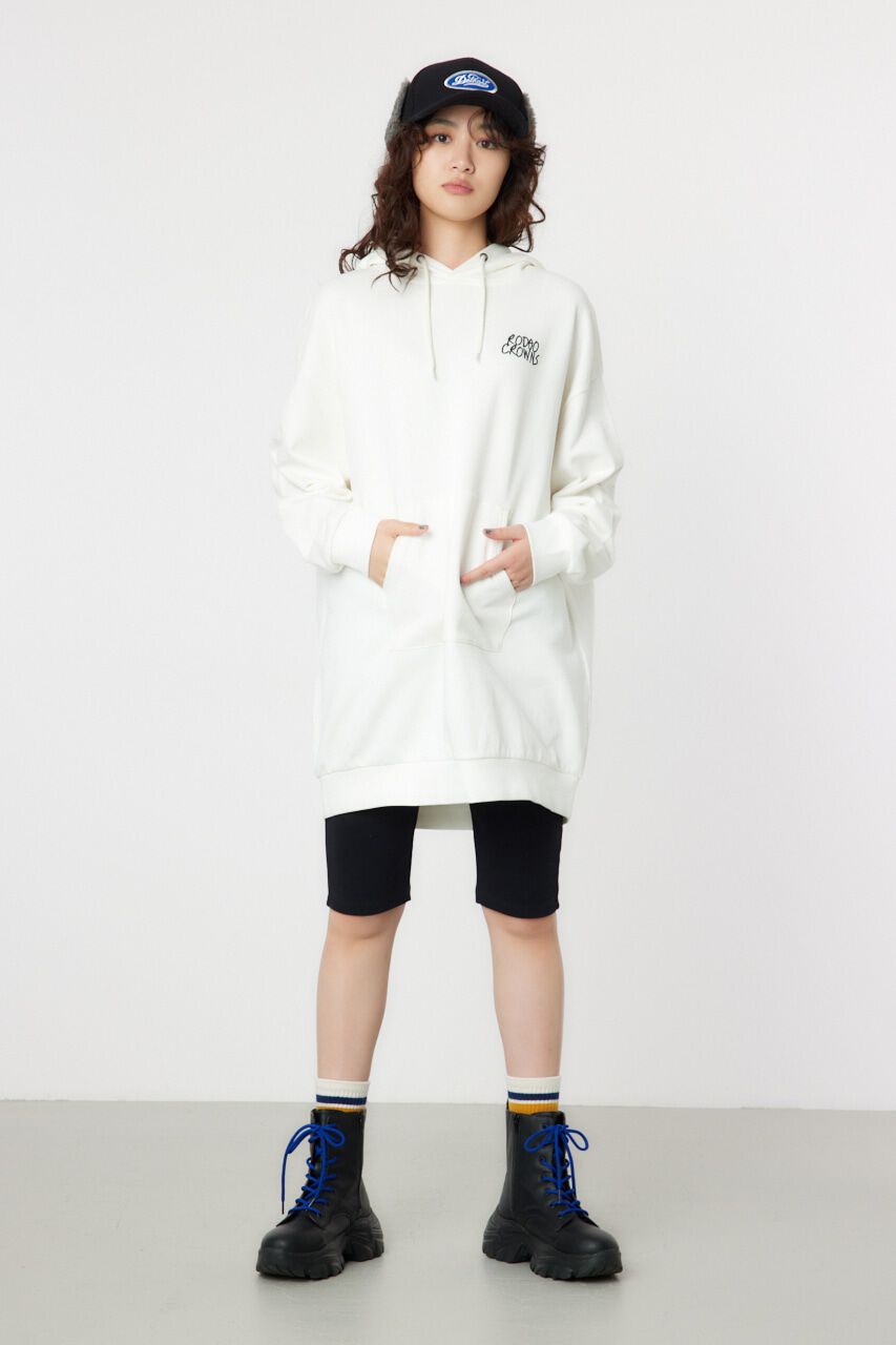 RODEO CROWNS「クラウンエンボス LOGO パーカーワンピース」|ワンピース|
