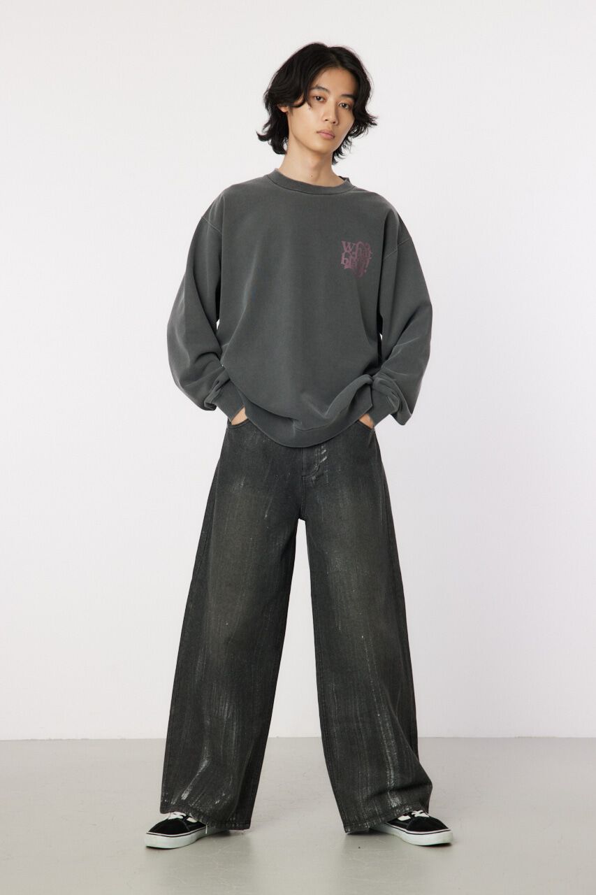 RODEO CROWNS「ピグメントロゴスウェット」|パーカー|