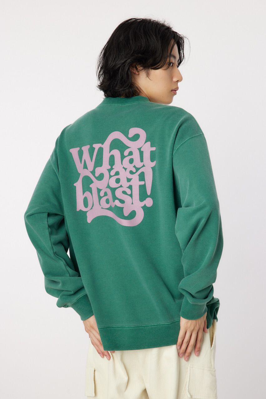 RODEO CROWNS「ピグメントロゴスウェット」|パーカー|GRN