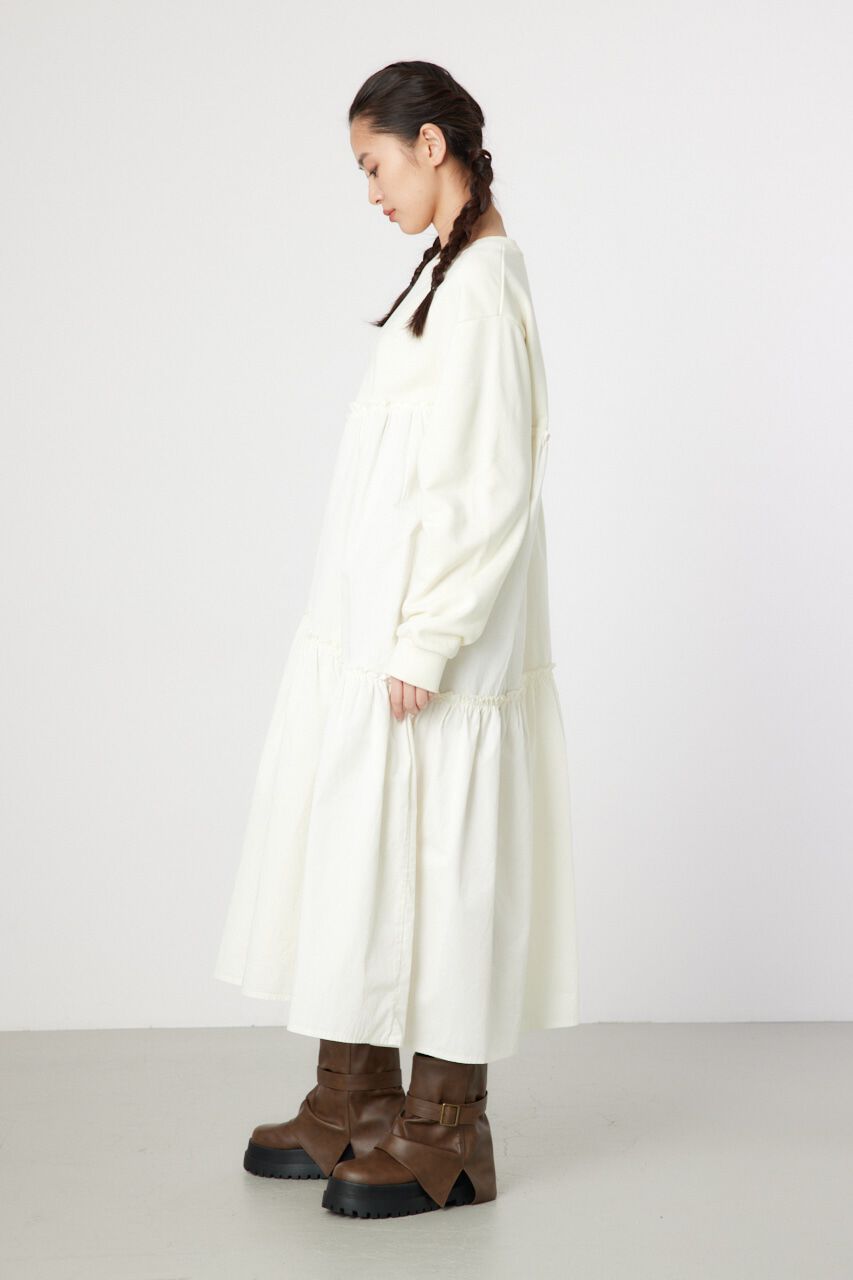 RODEO CROWNS「ピグメント布帛ドッキングワンピース」|ワンピース|