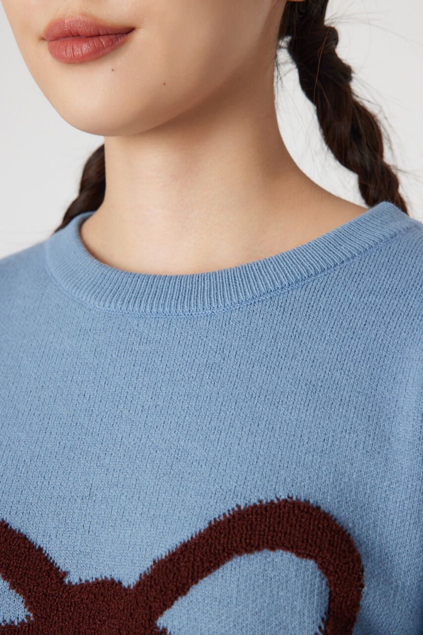 RODEO CROWNS「Ribbonニットチュニックワンピース」|ワンピース|