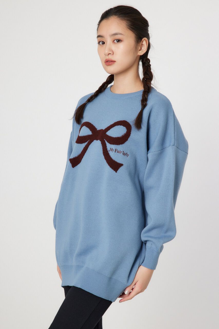 RODEO CROWNS「Ribbonニットチュニックワンピース」|ワンピース|