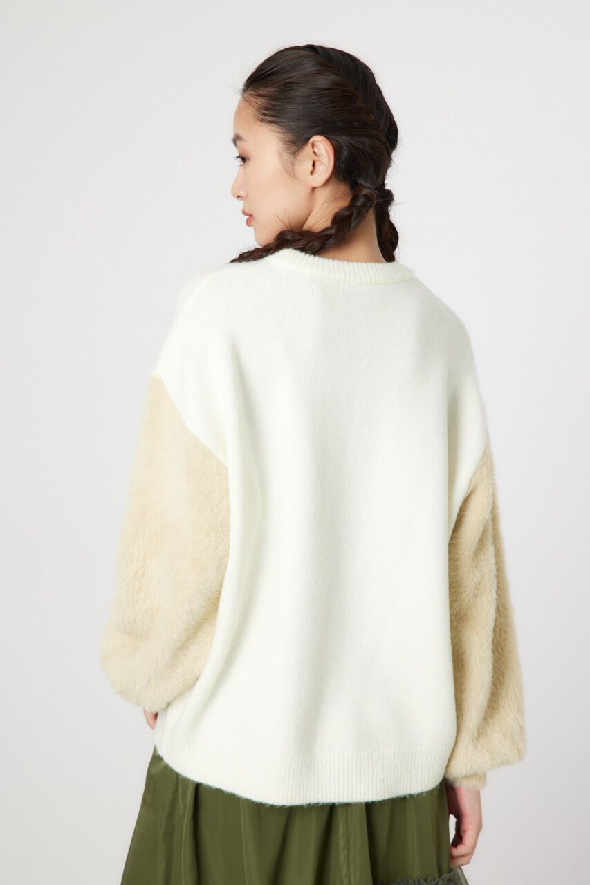 RODEO CROWNS「アームシャギーニットトップス」|ニット・セーター|