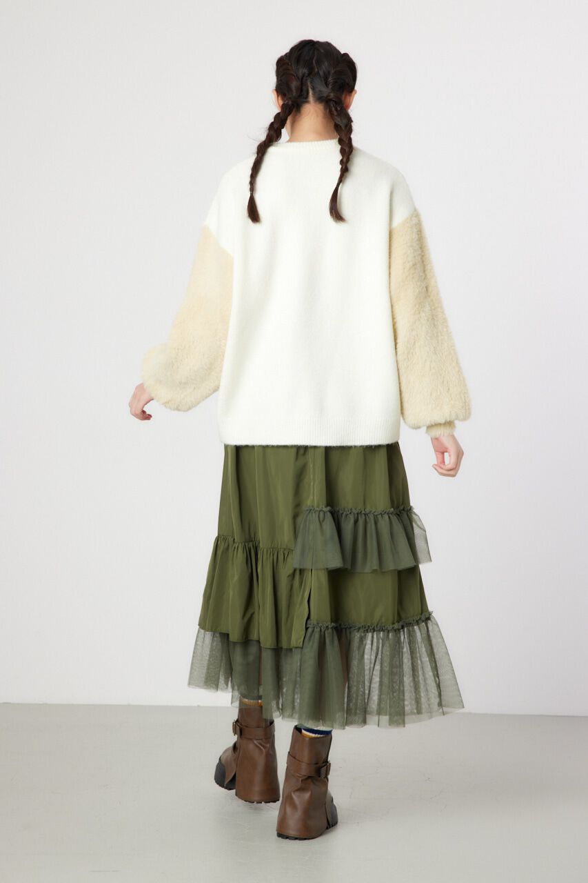 RODEO CROWNS「アームシャギーニットトップス」|ニット・セーター|