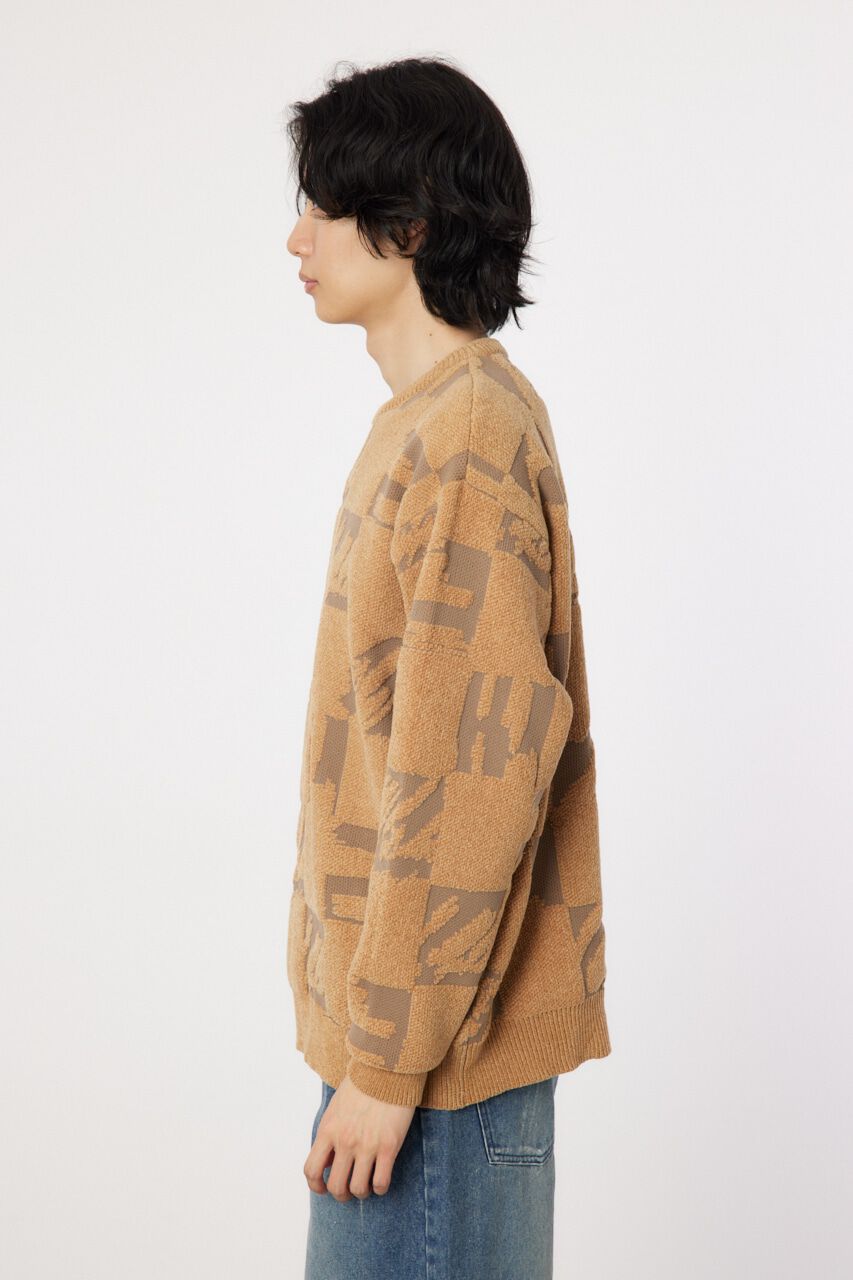 RODEO CROWNS「block checker ニット」|ニット・セーター|