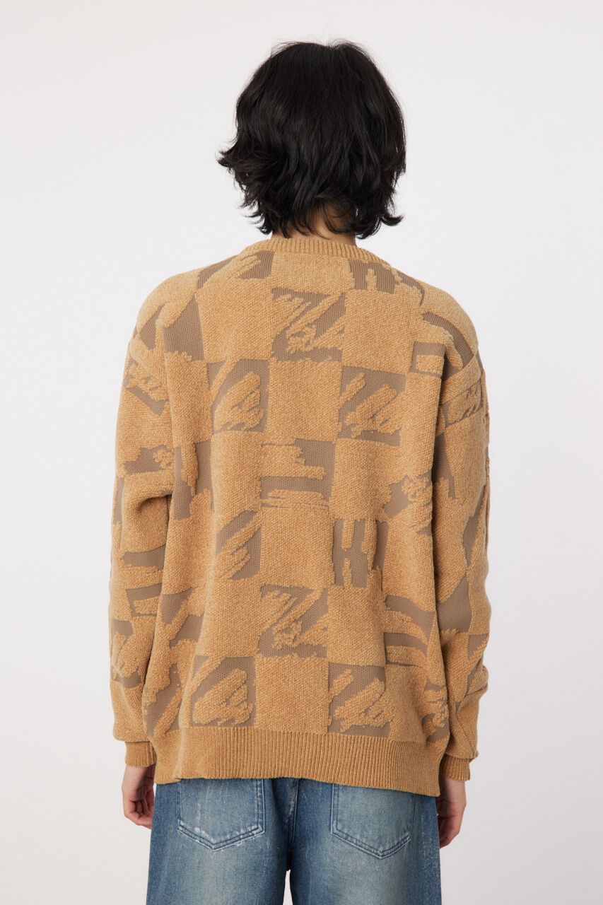 RODEO CROWNS「block checker ニット」|ニット・セーター|