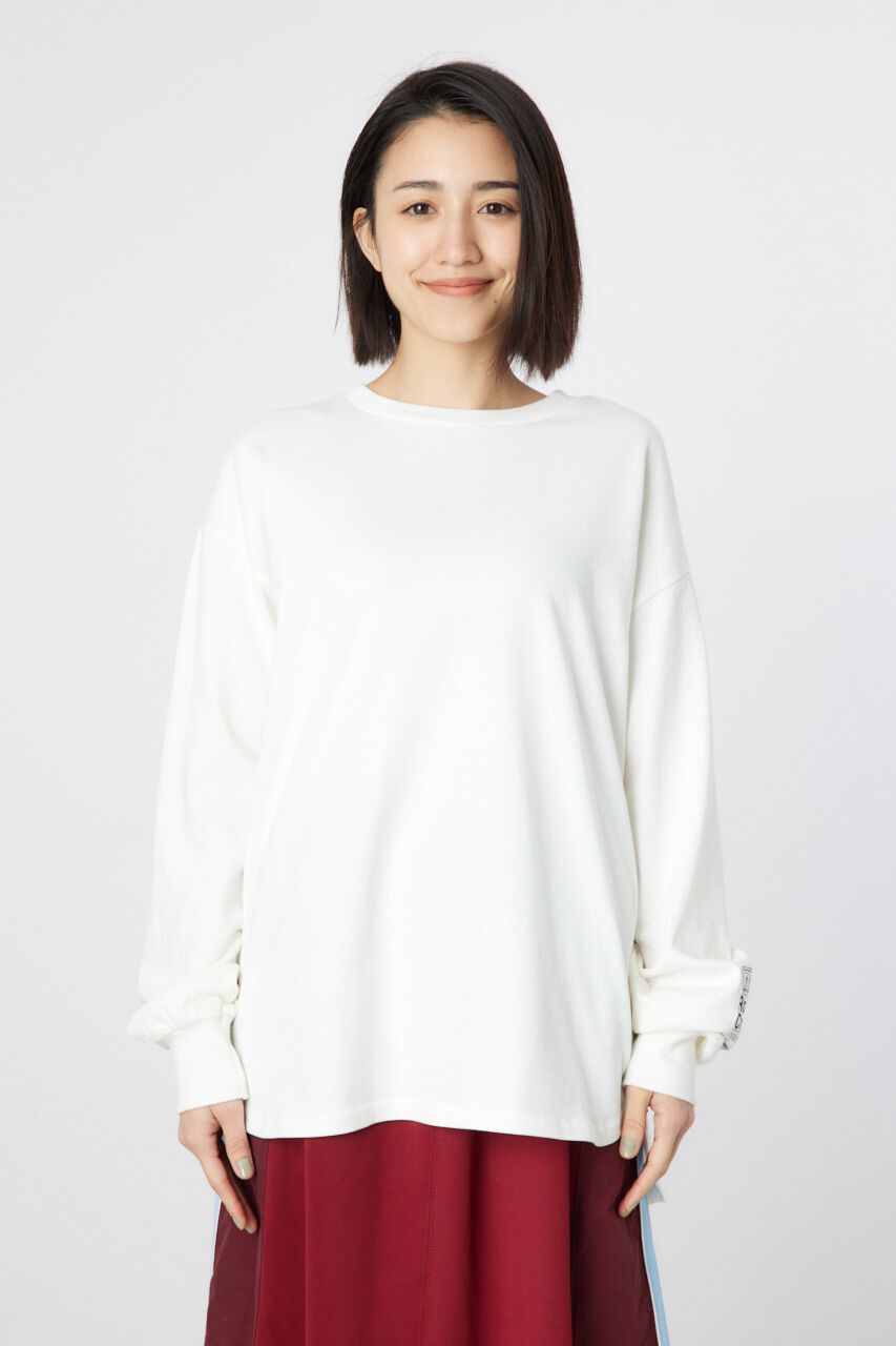 RODEO CROWNS「ネームパッチリラックスロングTシャツ」|Tシャツ・カットソー|