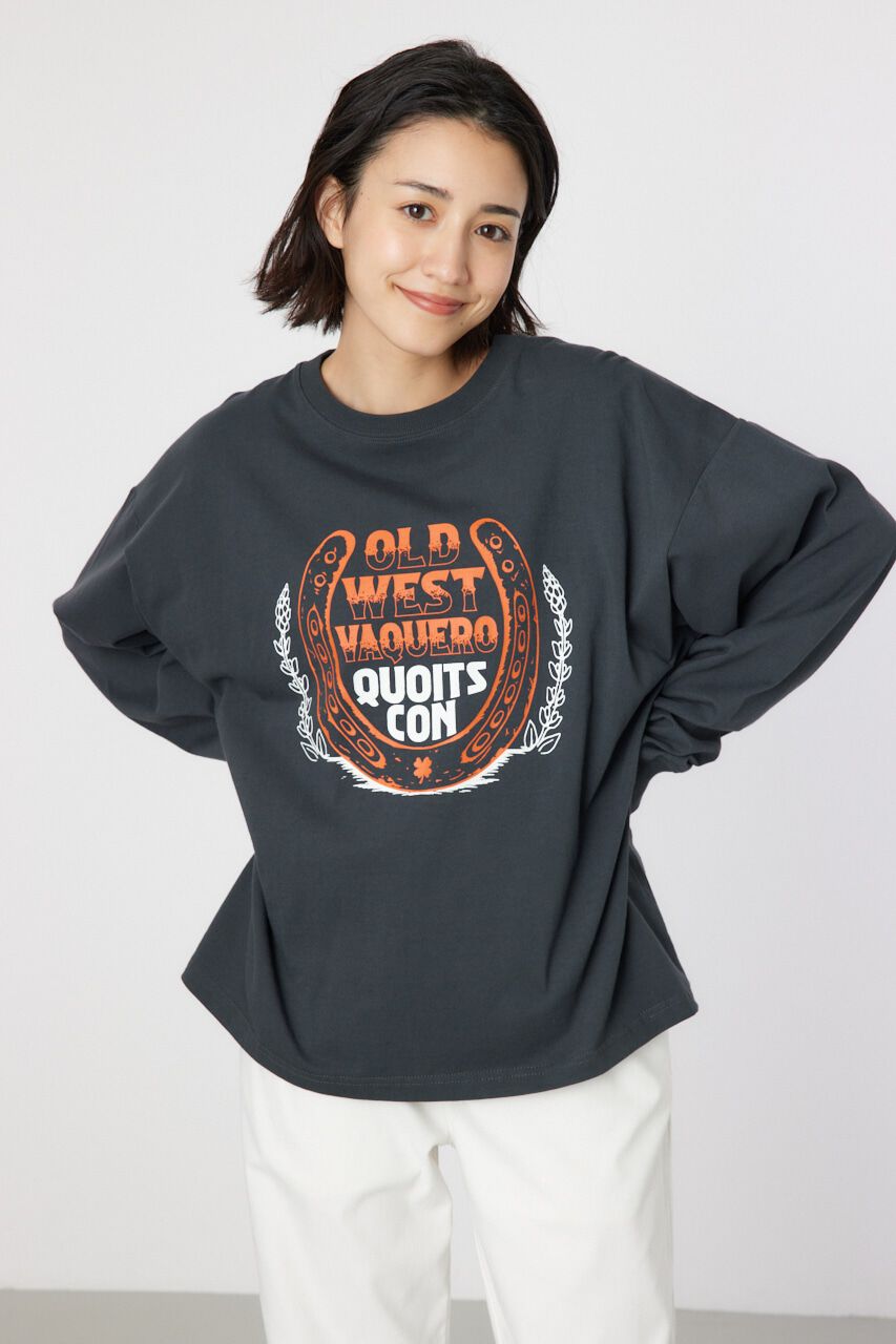 RODEO CROWNS「Various Western ロングスリーブTシャツ」|Tシャツ・カットソー|C.GRY