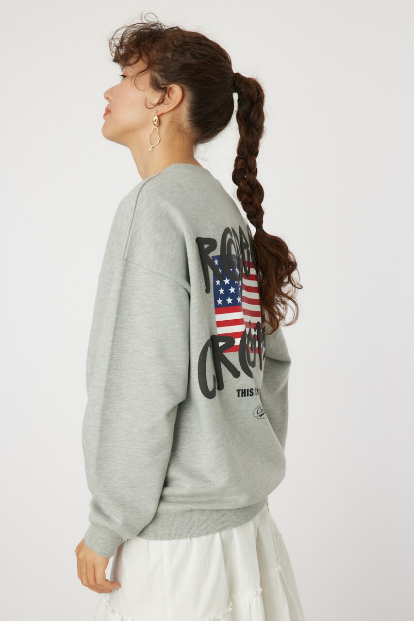 RODEO CROWNS「graffiti flagスウェットトップス」|パーカー|