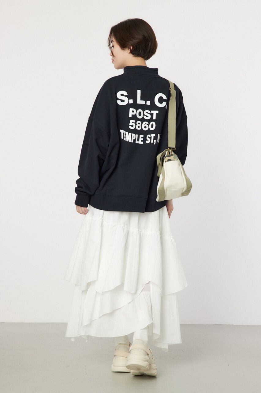 RODEO CROWNS「スタンドネックハーフジップトップス」|Tシャツ・カットソー|