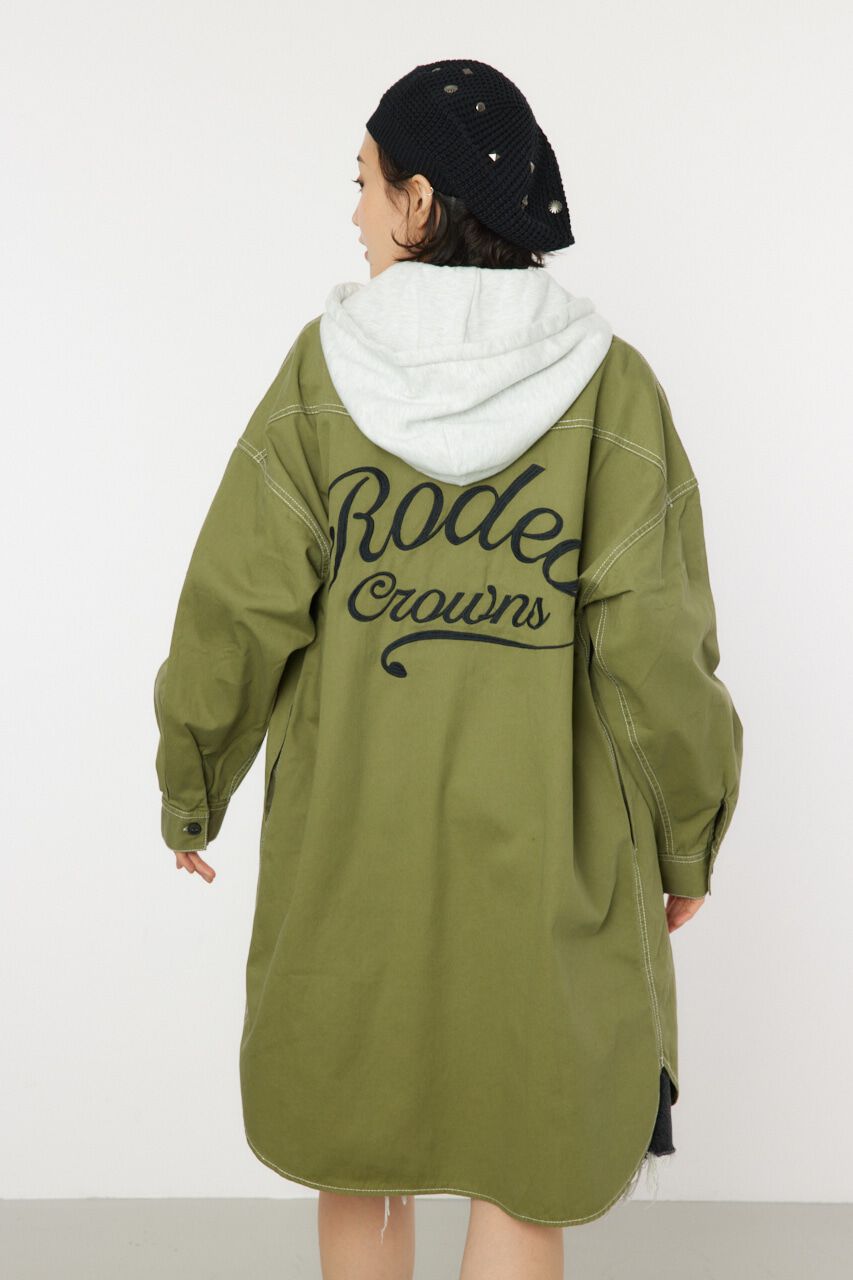 RODEO CROWNS「ウエスタンシャツワンピース」|ワンピース|