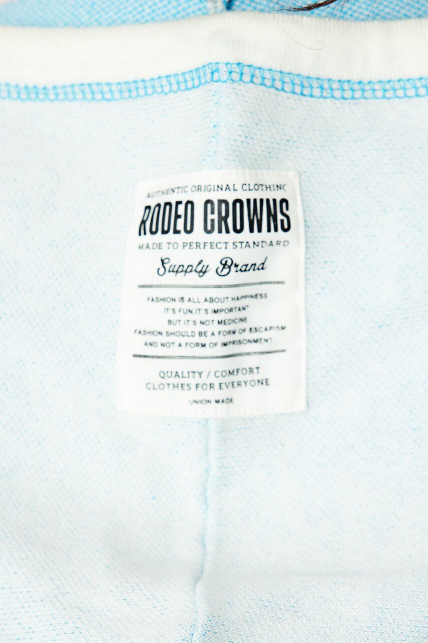 RODEO CROWNS「スウェットライクバックロゴニットフーディー」|ニット・セーター|