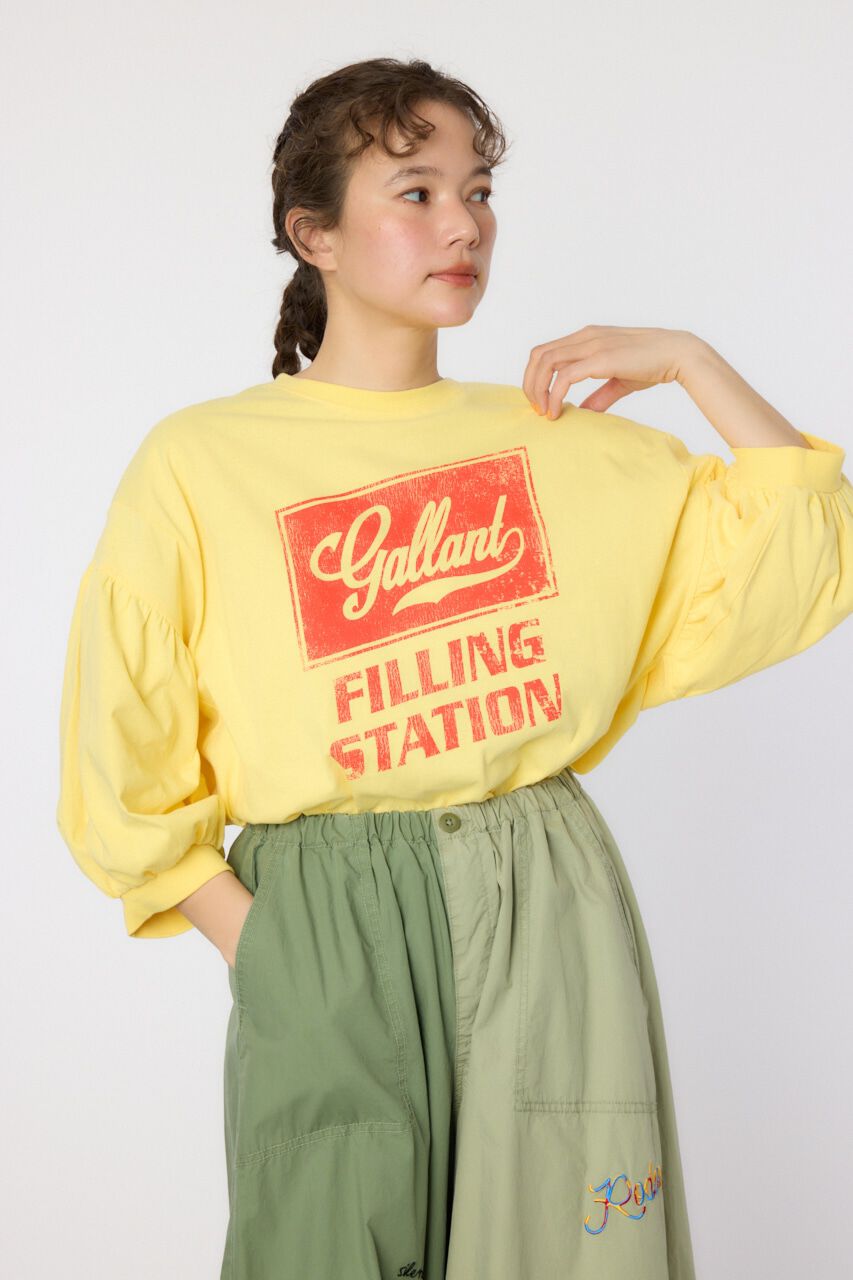 RODEO CROWNS「VariousバルーンスリーブTシャツ」|Tシャツ・カットソー|YEL