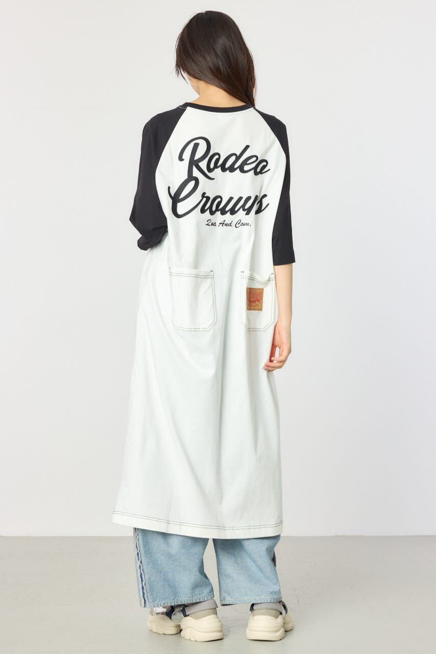 RODEO CROWNS「ラグランカラーステッチワンピース」|ワンピース|
