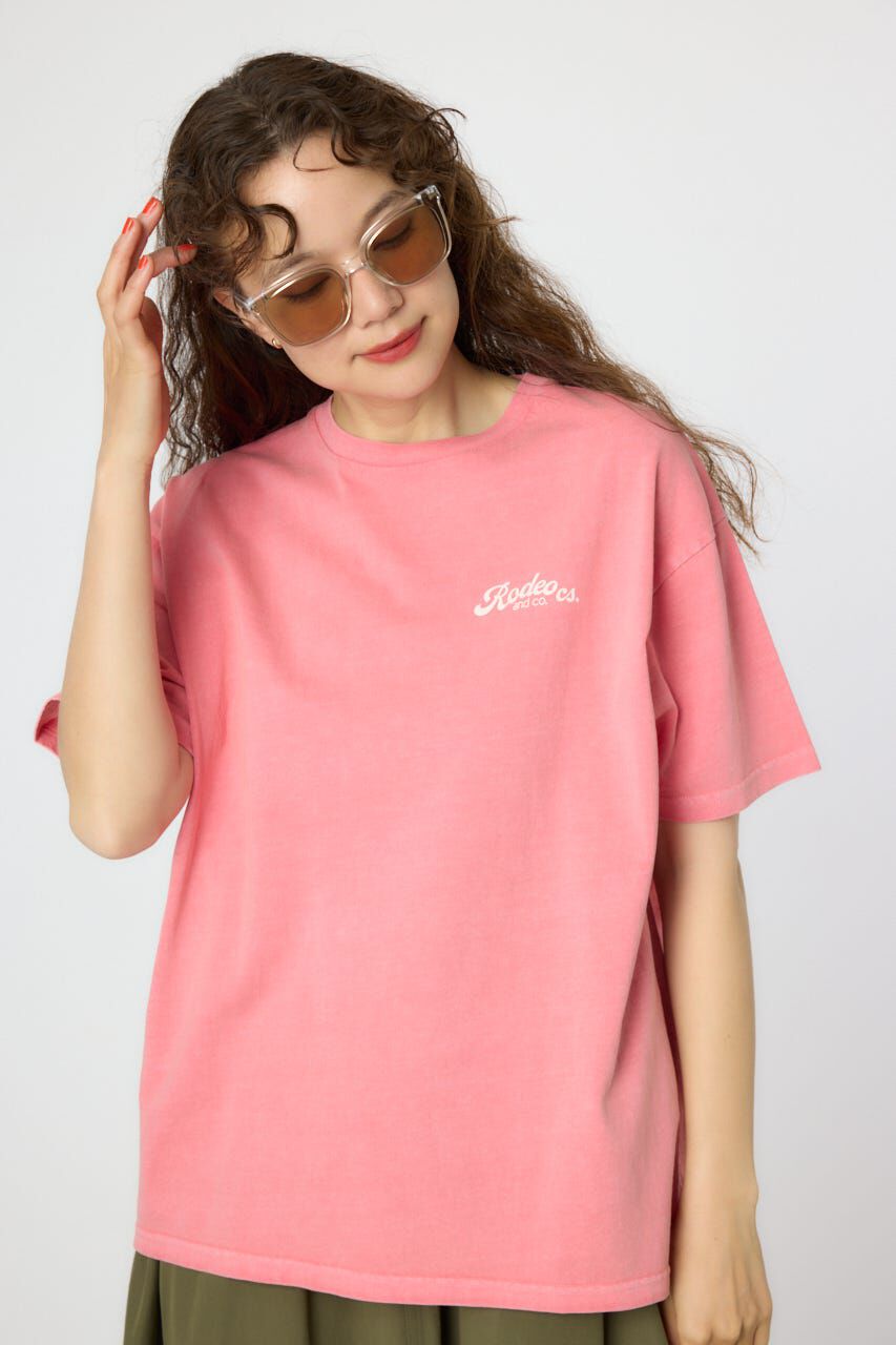 RODEO CROWNS「LOGO加工COLORED Tシャツ」|Tシャツ・カットソー|