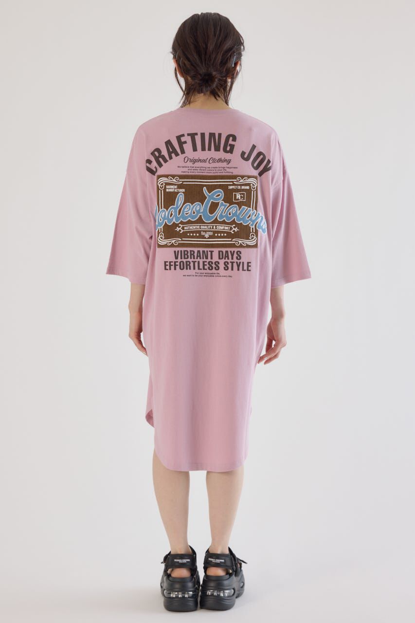 RODEO CROWNS「コール＆デニムパッチワンピース」|ワンピース|