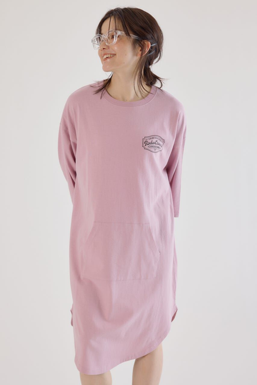 RODEO CROWNS「コール＆デニムパッチワンピース」|ワンピース|