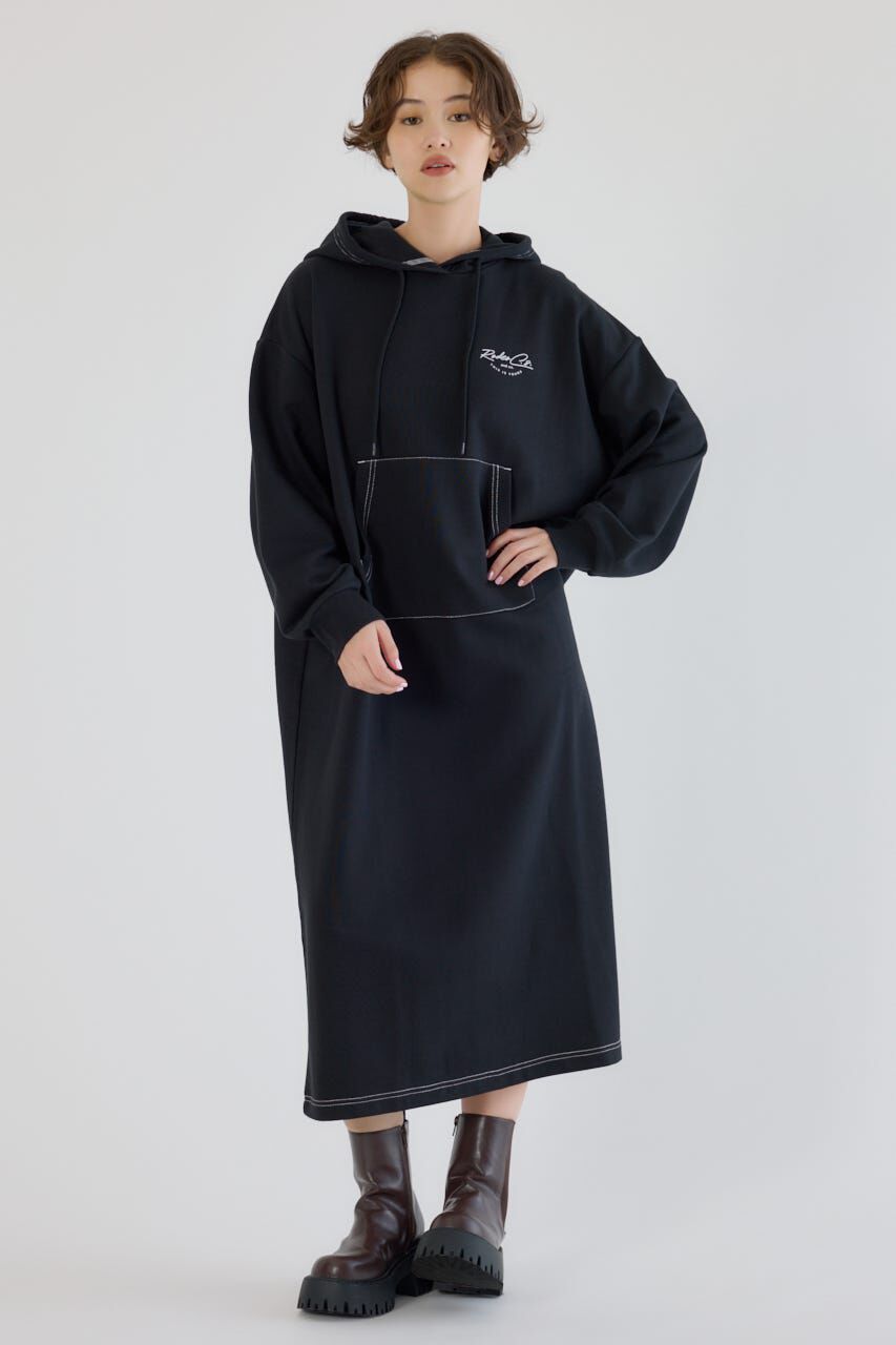 RODEO CROWNS「RCSカラーステッチパーカーワンピース」|ワンピース|