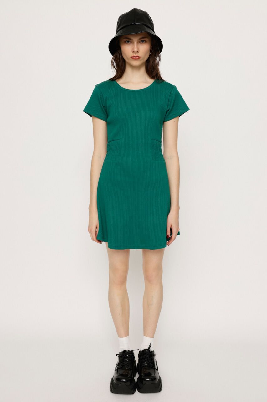 SLY「BACK LACE FLARE ワンピース」|ワンピース|D/GRN3