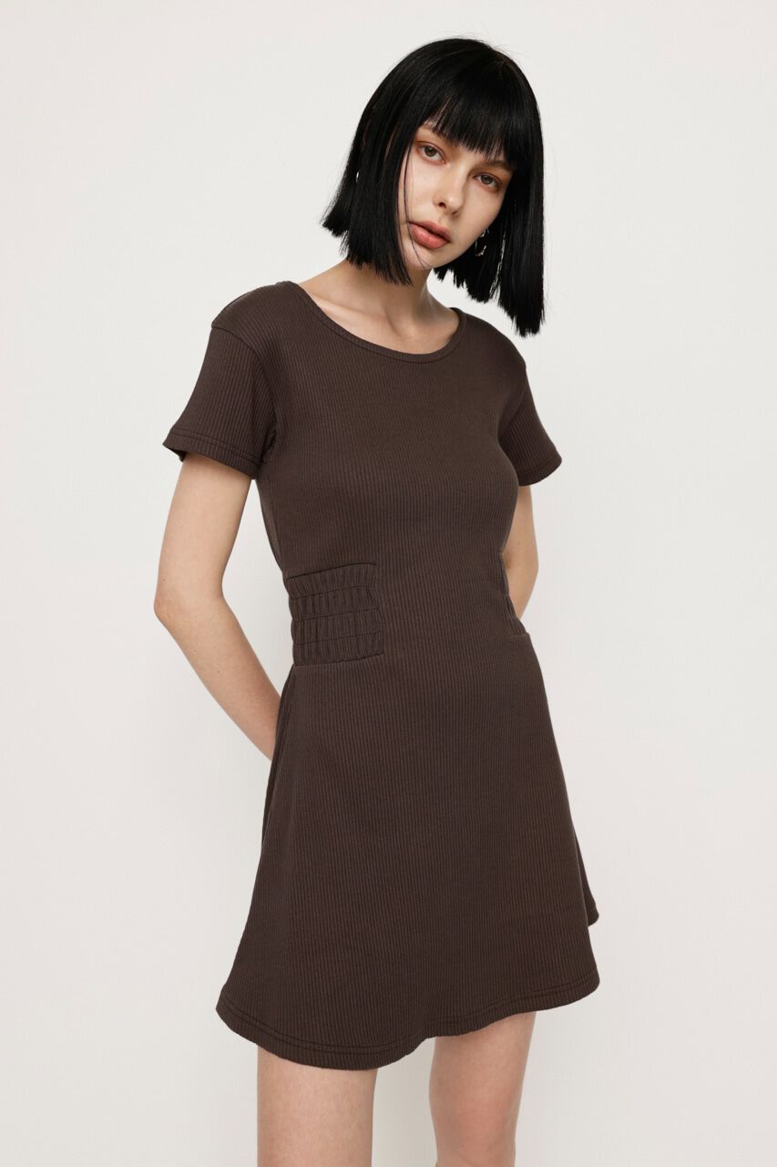 SLY「BACK LACE FLARE ワンピース」|ワンピース|