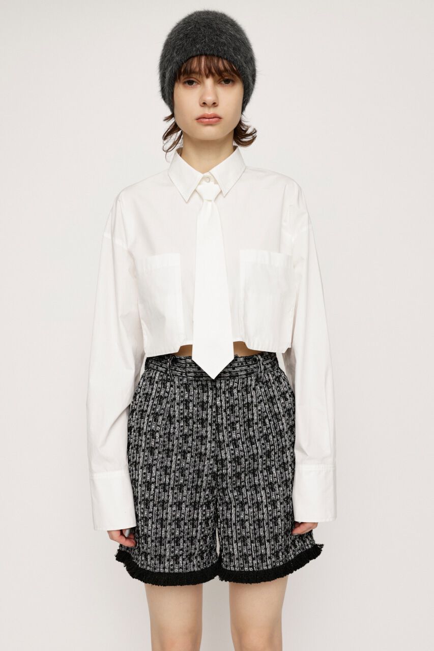 SLY「FRINGE TWEED ショートパンツ」|その他|Multi_1