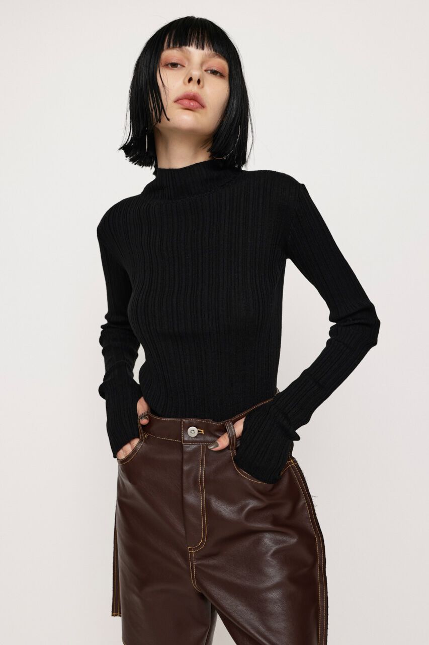 SLY「A／WOOL BLEND H／N トップス」|ニット・セーター|