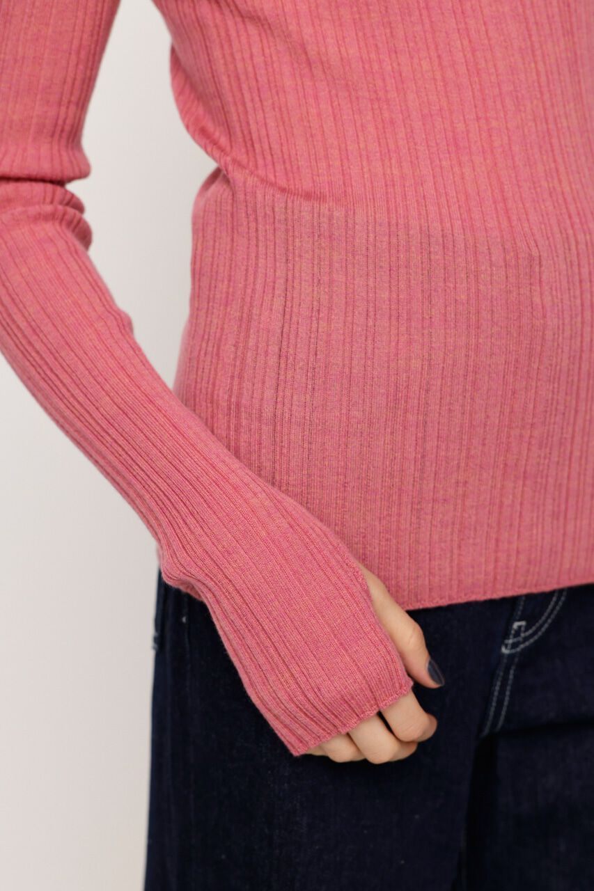 SLY「A／WOOL BLEND H／N トップス」|ニット・セーター|