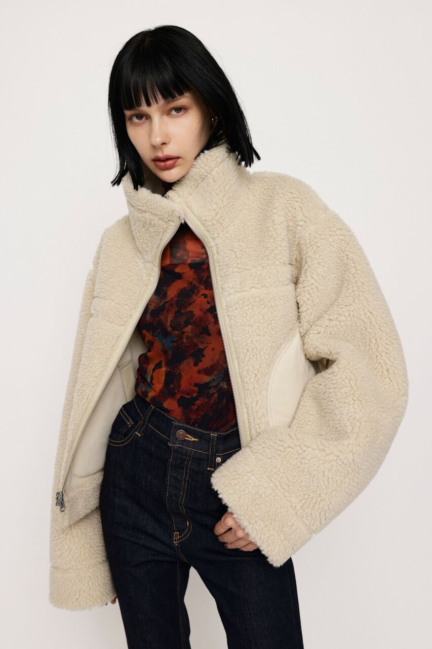 SLY「REVERSIBLE SHORT B-3」|ブルゾン・スタジャン|