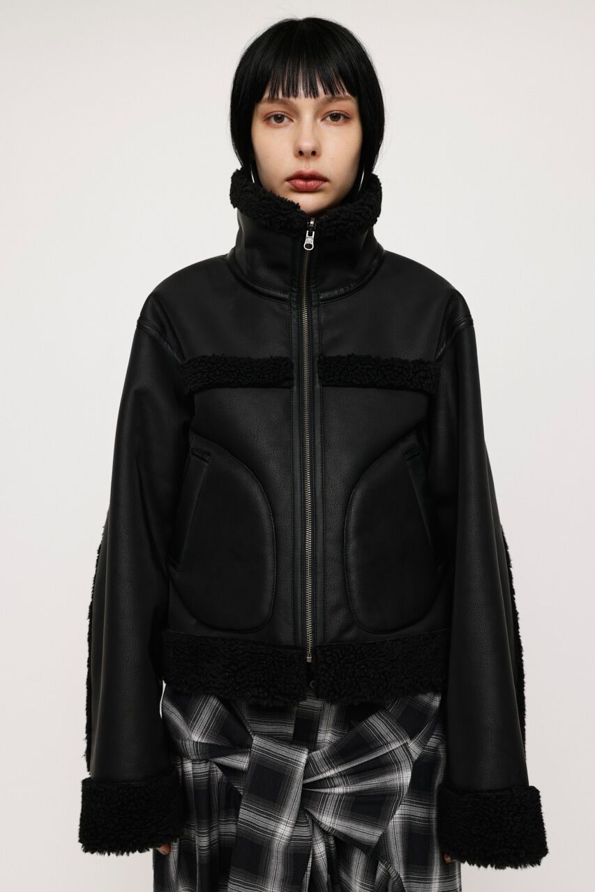 SLY「REVERSIBLE SHORT B-3」|ブルゾン・スタジャン|