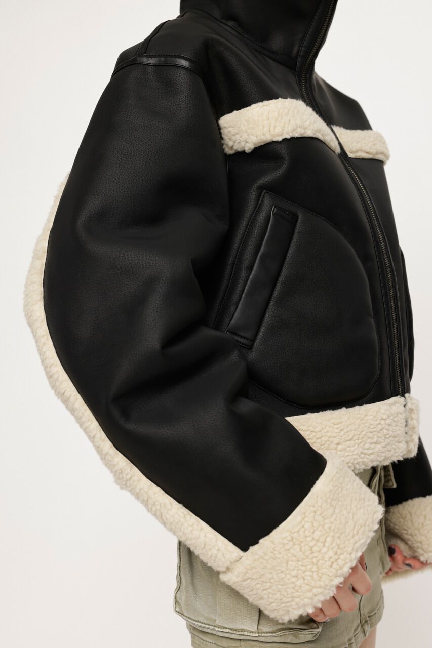 SLY「REVERSIBLE SHORT B-3」|ブルゾン・スタジャン|