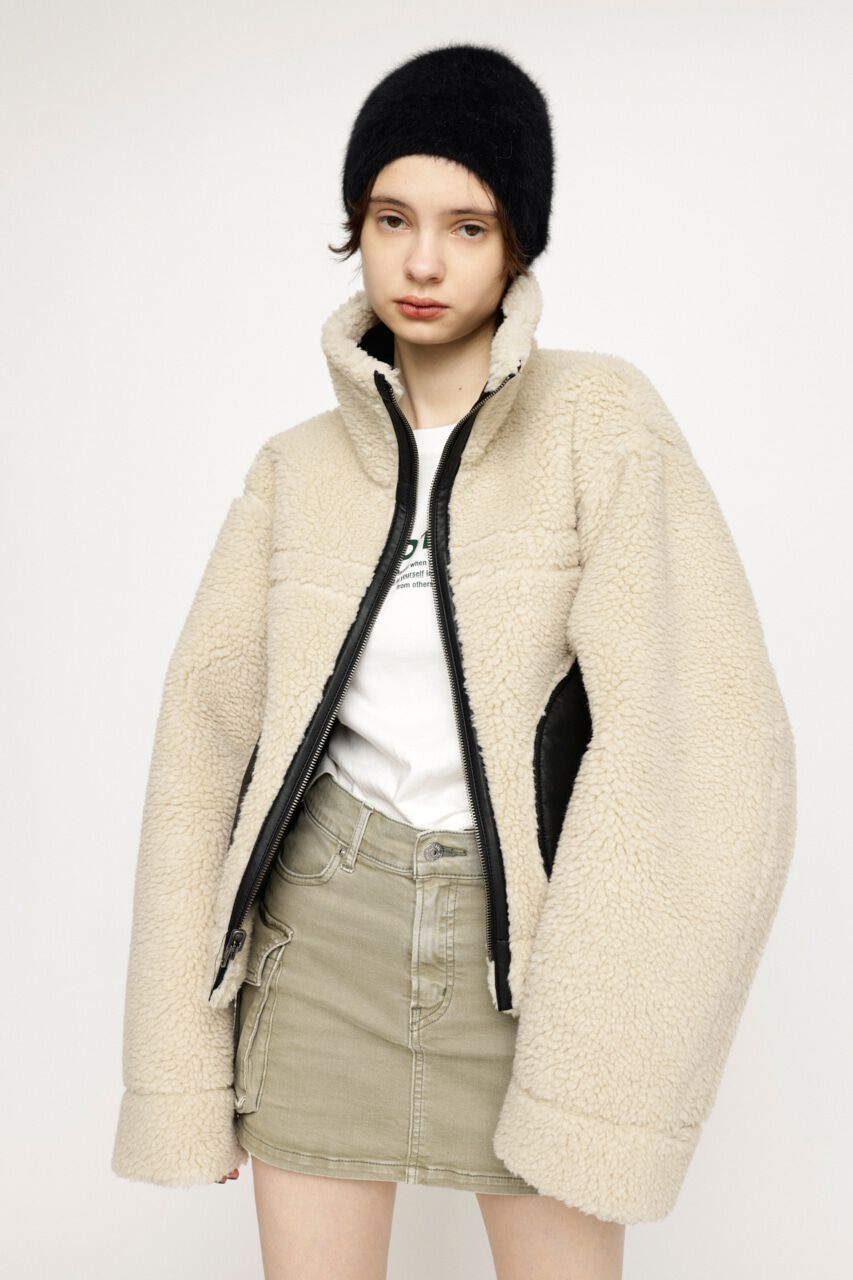 SLY「REVERSIBLE SHORT B-3」|ブルゾン・スタジャン|