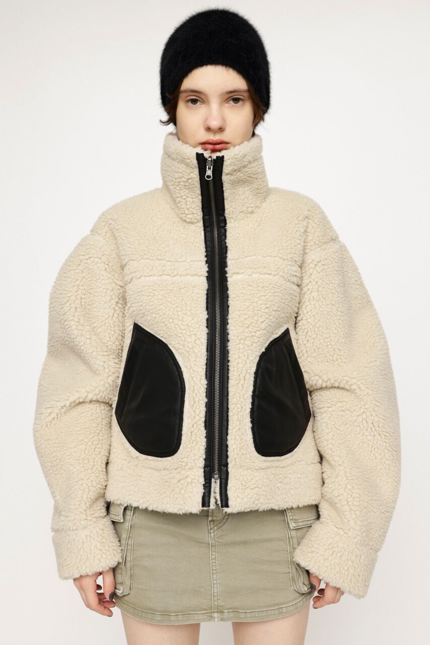 SLY「REVERSIBLE SHORT B-3」|ブルゾン・スタジャン|