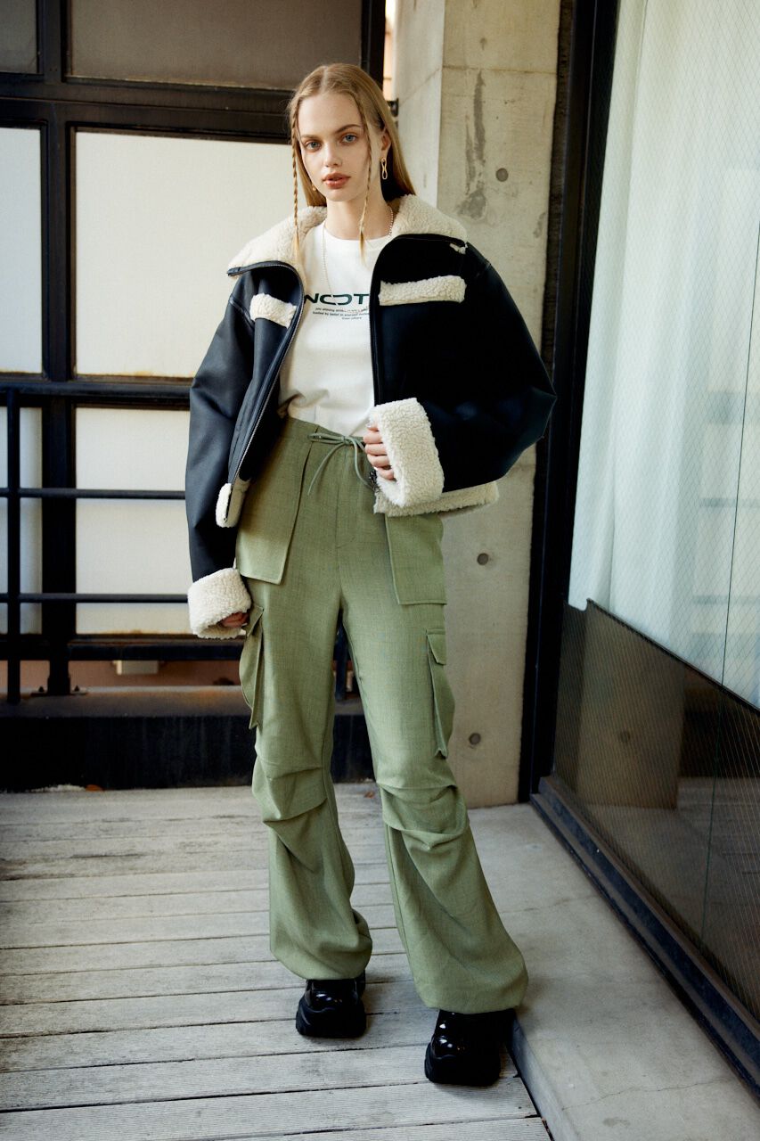 SLY「REVERSIBLE SHORT B-3」|ブルゾン・スタジャン|