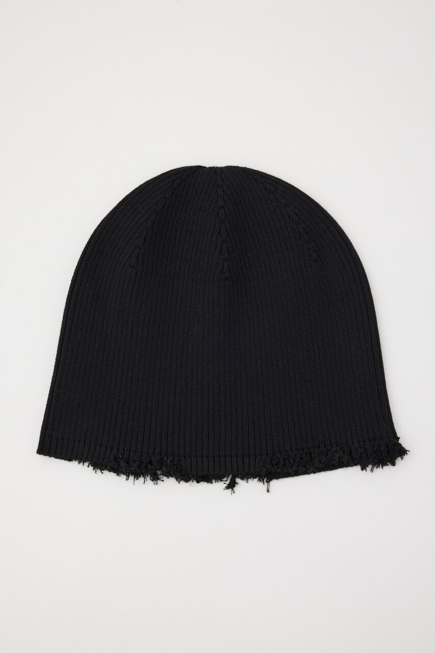 SLY「DAMAGING RIB BEANIE」|その他|BLK