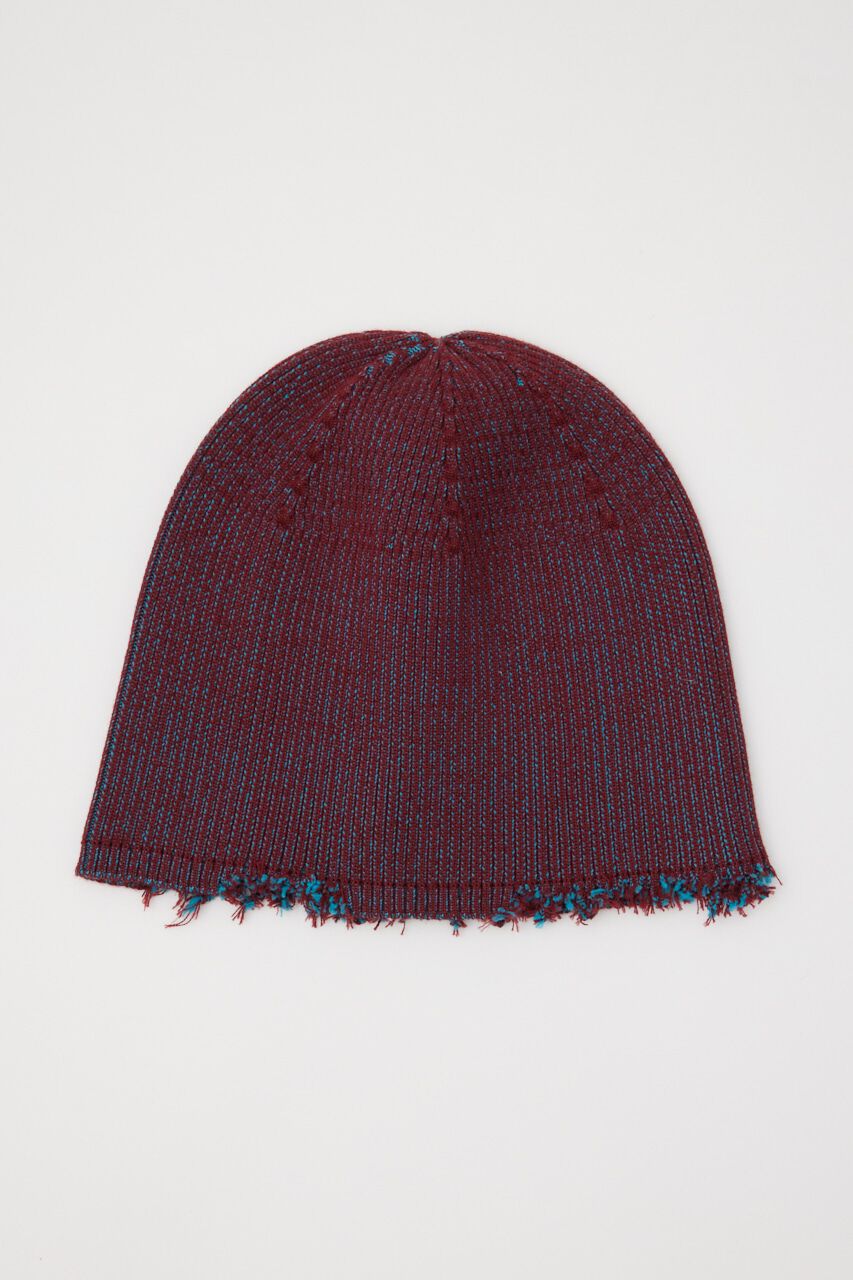 SLY「DAMAGING RIB BEANIE」|その他|M/RED7