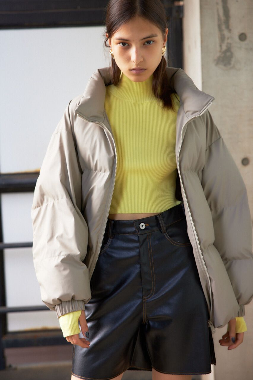 SLY「FINE TOUCH PUFFER ジャケット」|ブルゾン・スタジャン|