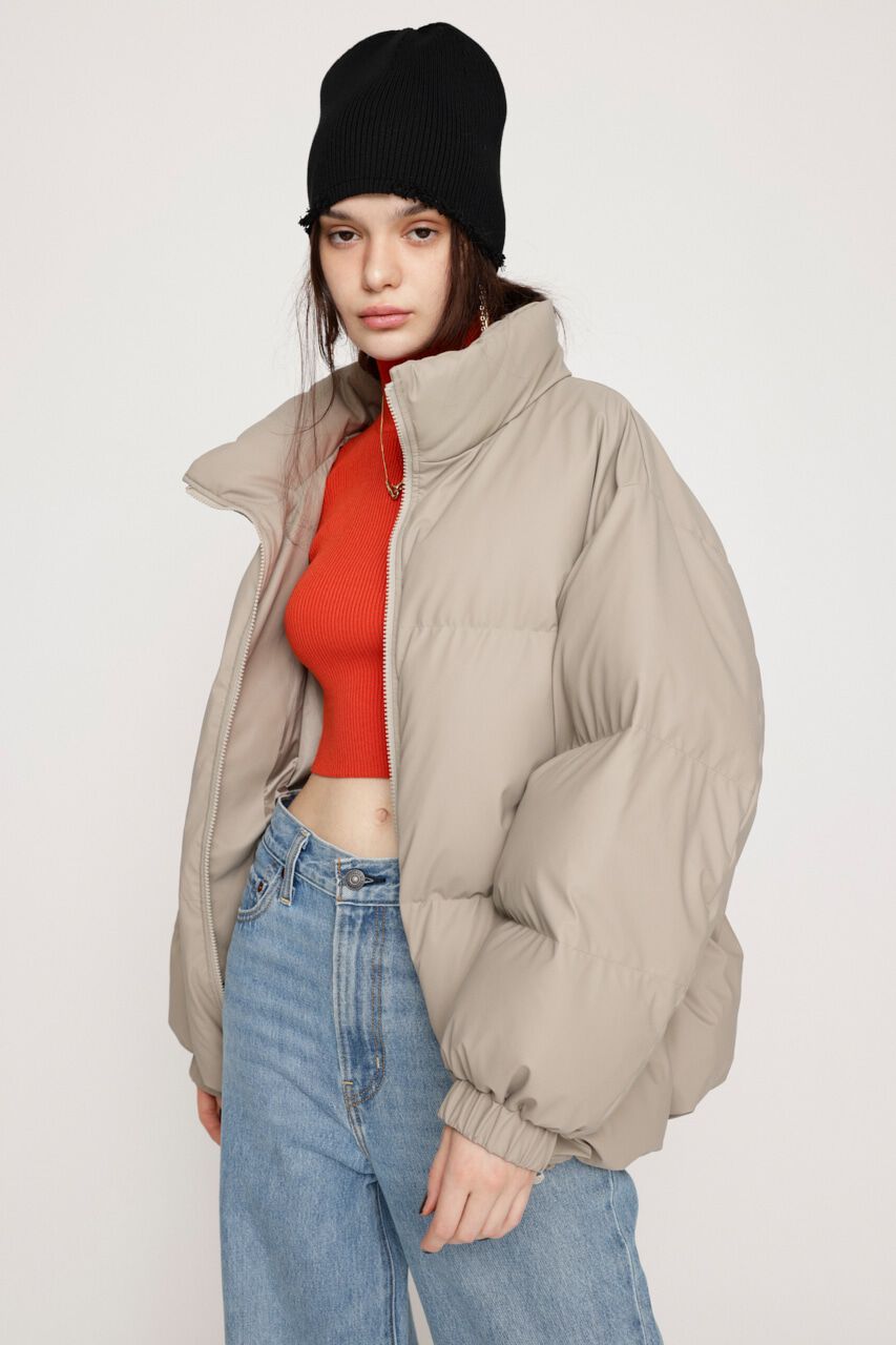 SLY「FINE TOUCH PUFFER ジャケット」|ブルゾン・スタジャン|