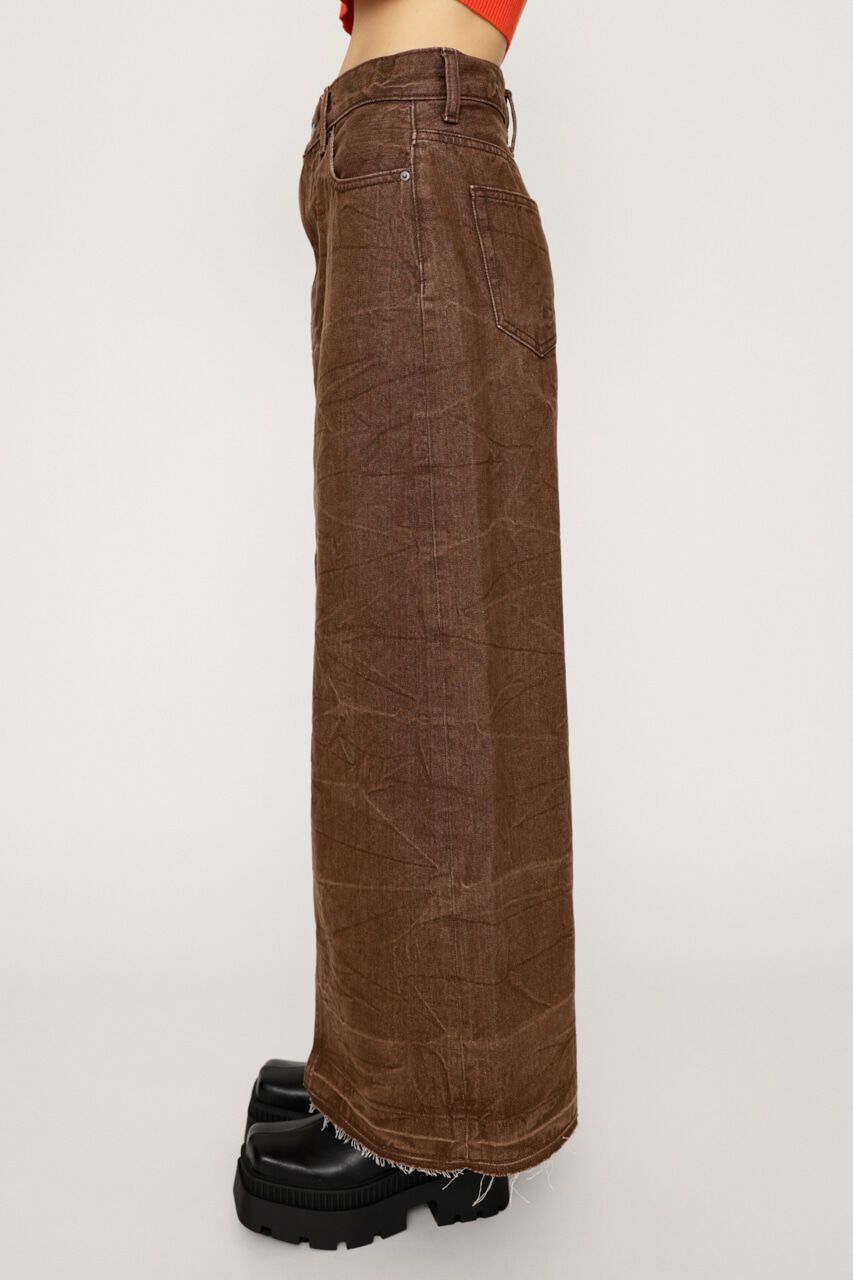 SLY「CRACK WASH LW SLIT SK-E」|スカート|