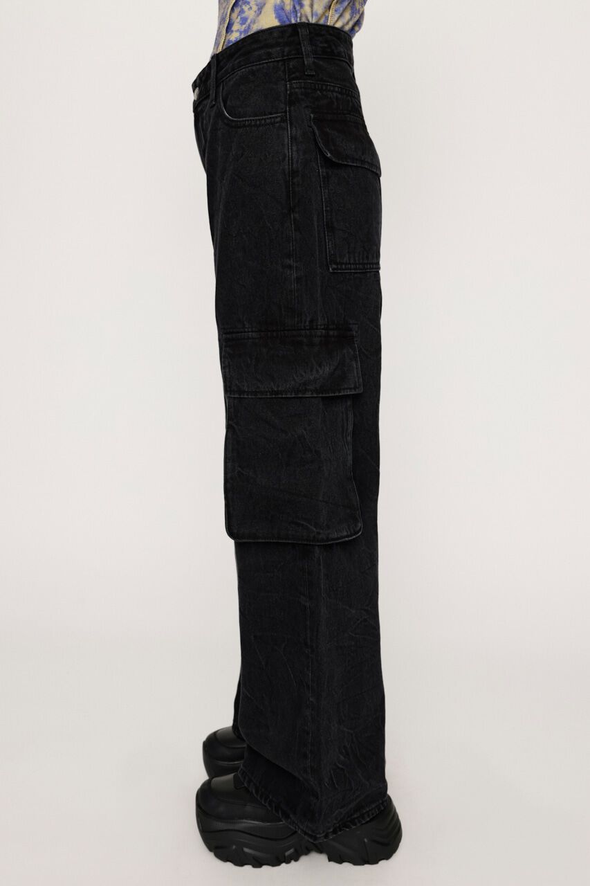 SLY「CRACK WASH LW DENIM PT-E」|デニム|