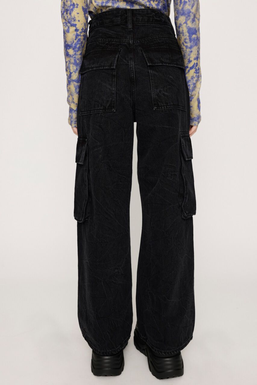 SLY「CRACK WASH LW DENIM PT-E」|デニム|