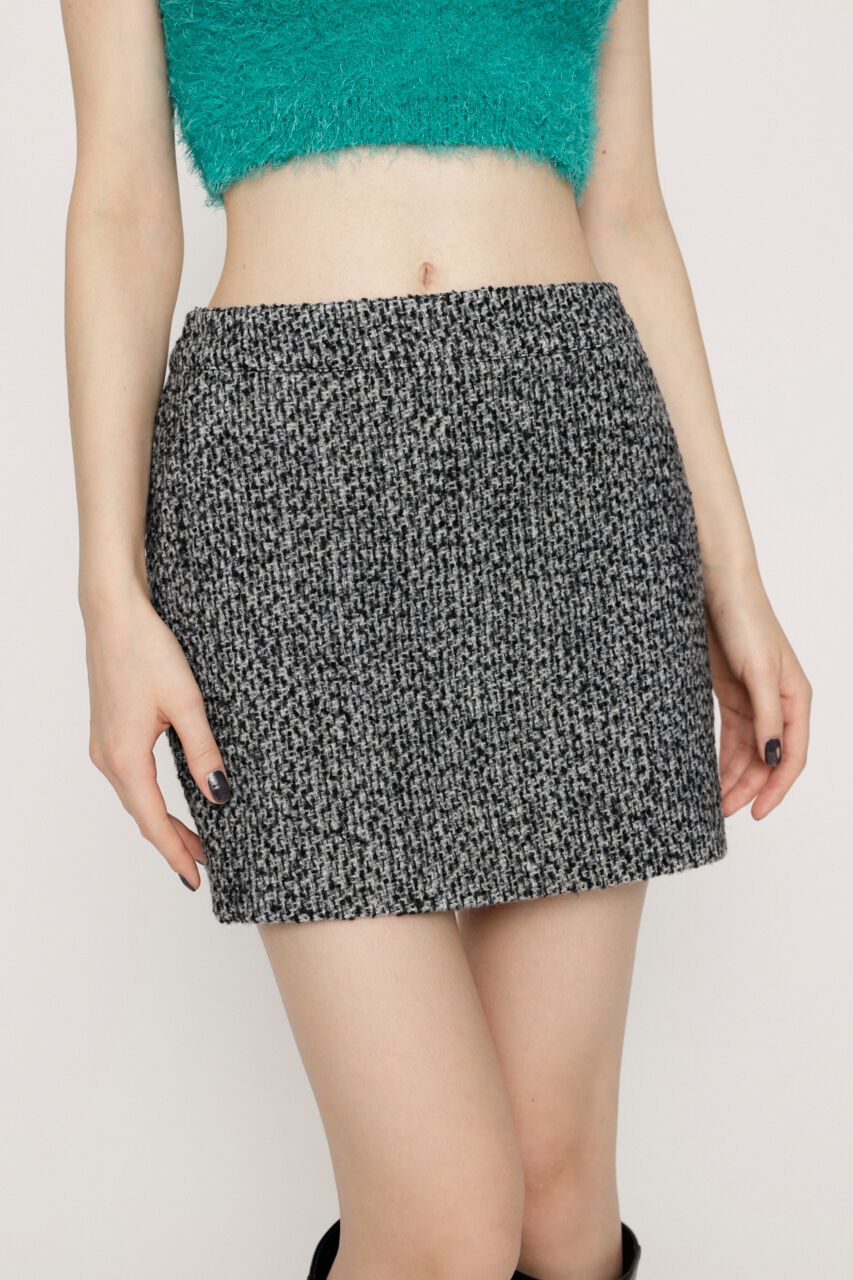 SLY「MULTI COLOR TWEED ショートスカート」|スカート|