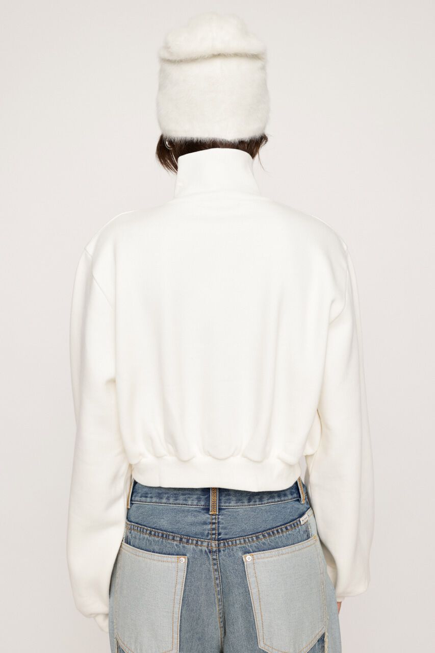 SLY「POINT LOGO CROP スウェット」|Tシャツ・カットソー|